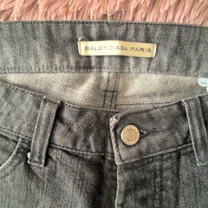 Men's Balenciaga Black Denim Jeans sz 46 (US sz 30)